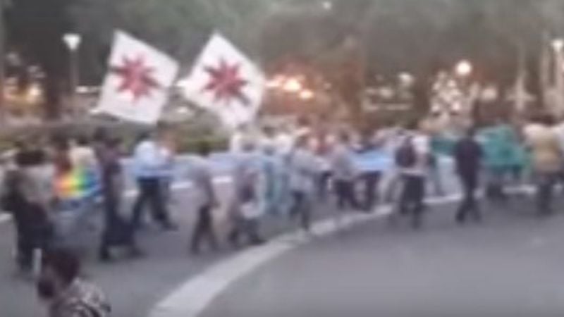 Nutrida marcha por Santiago Maldonado