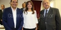 Gustavo Saadi, Silvana Ginocchio, y Eduardo Brizuela recibieron sus diplomas de diputados nacionales.