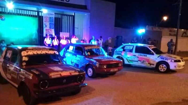 Rally Recreo: Los locales presentaron las "máquinas"