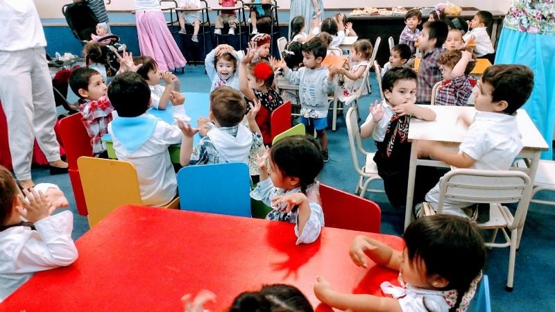 El Jardín Maternal del Senado conmemoró el Día de la Tradición