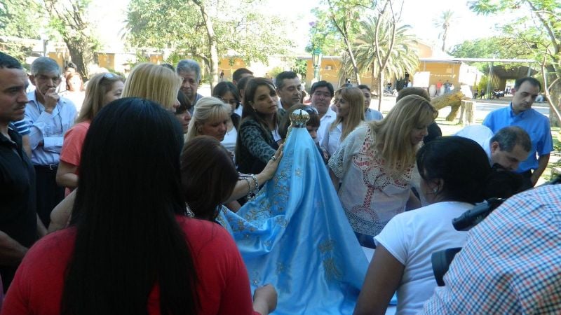 La Virgen del Valle visitó el CAPE