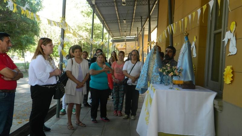 La Virgen del Valle visitó el CAPE