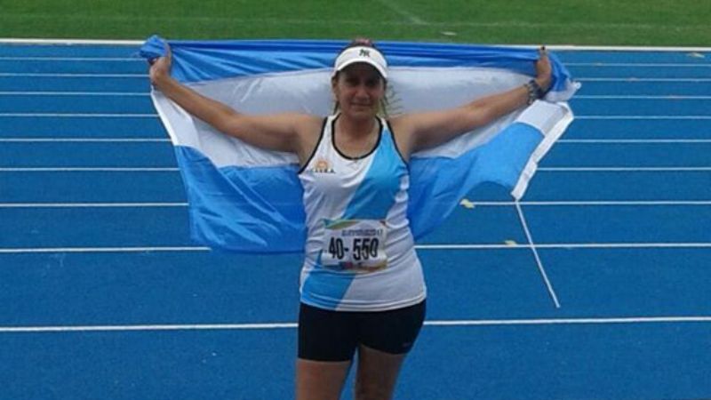 María Orellano doble Campeona Sudamericana