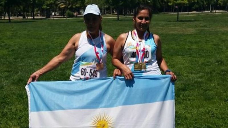María Orellano doble Campeona Sudamericana