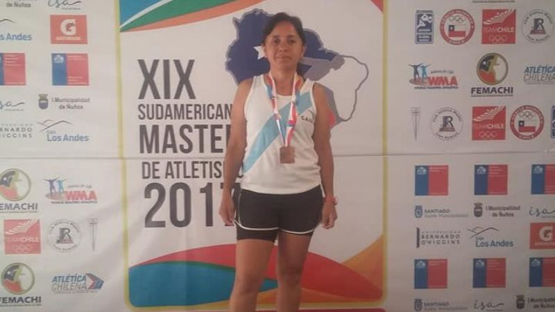 María Orellano doble Campeona Sudamericana