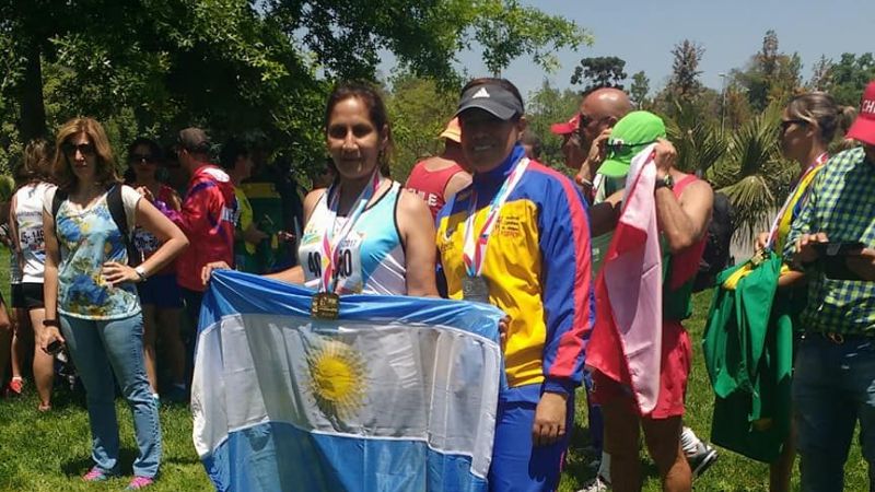 María Orellano doble Campeona Sudamericana