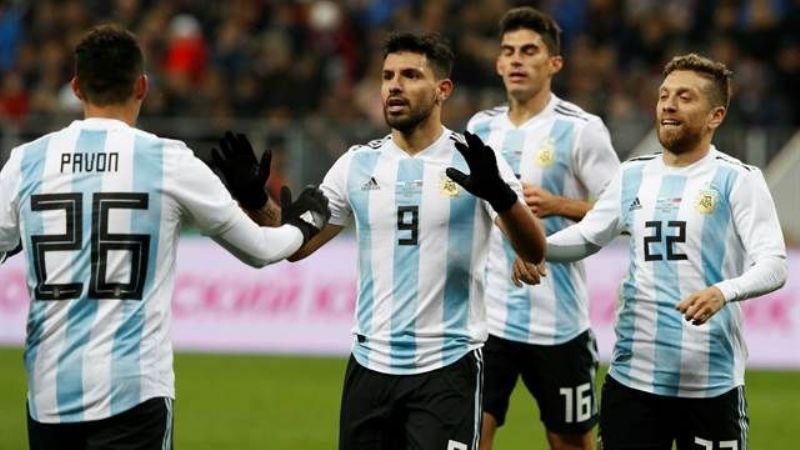 Argentina derrotó 1-0 a Rusia con gol del “Kun” Agüero