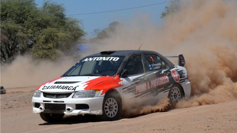 En Recreo, el Rally Provincial completó la sexta fecha del año