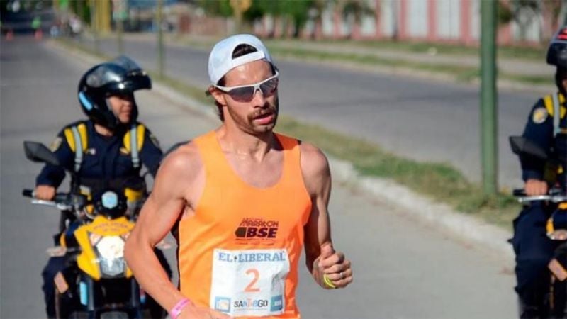 El santamariano López, ganó los 10k de “El Liberal”