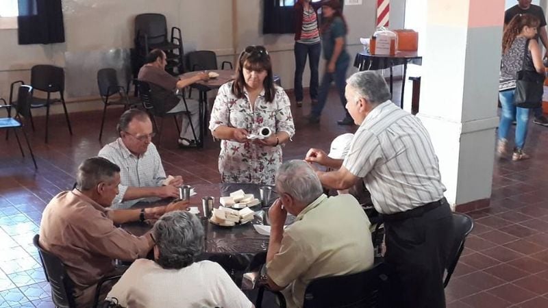 Nodocentes visitaron el Hogar de Ancianos