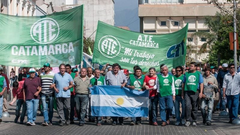Paro de ATE por la negativa al bono de fin de año