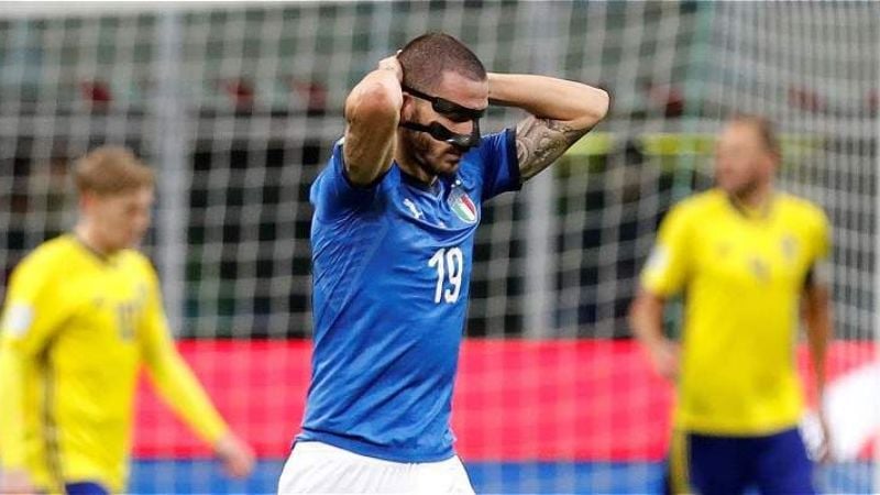 Suecia eliminó a Italia del Mundial Rusia 2018