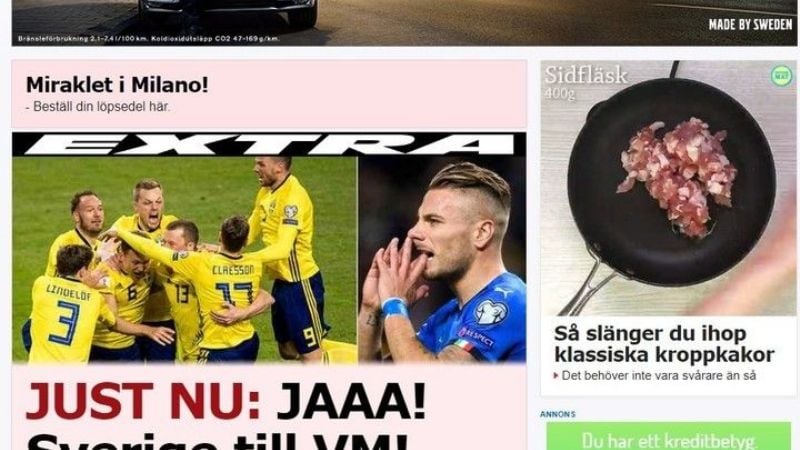 La eliminación de Italia en todos los diarios del mundo