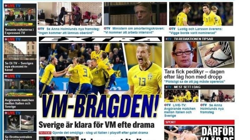 La eliminación de Italia en todos los diarios del mundo