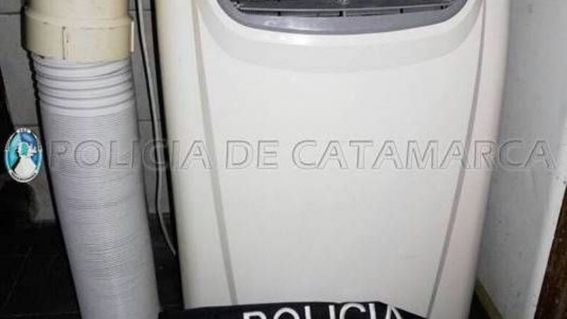 Recuperaron una moto y un aire acondicionado en registros domiciliarios