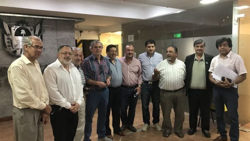Senadores recibieron a representantes de la CTA en Catamarca