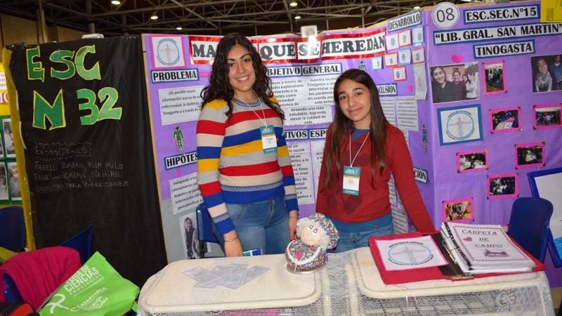 44 proyectos de alumnos catamarqueños en la Feria Nacional de Ciencias