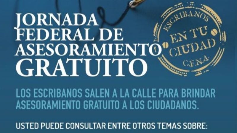 Jornada de Escribanos fue declarada de interés parlamentario