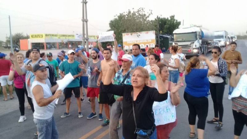 Corte de ruta en Recreo