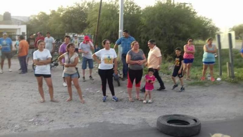Corte de ruta en Recreo