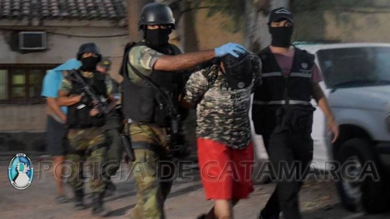 Operativo antidrogas: detuvieron a "Tom Jones" y "Pocho" Figueroa