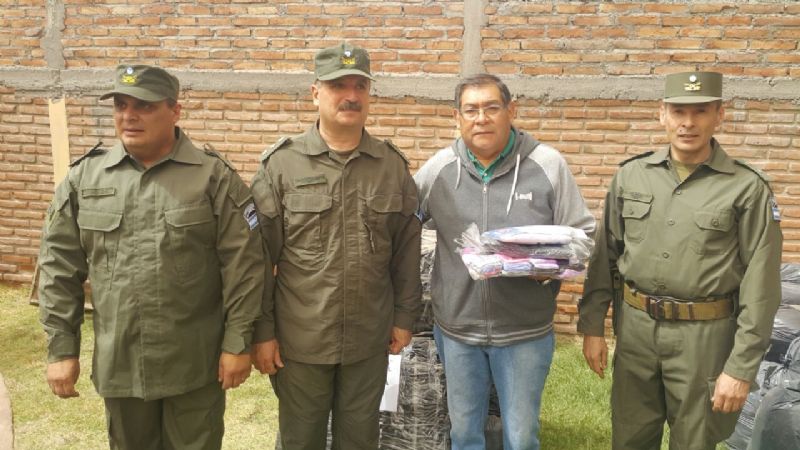 Gendarmería entregó mercadería secuestrada, a instituciones benéficas