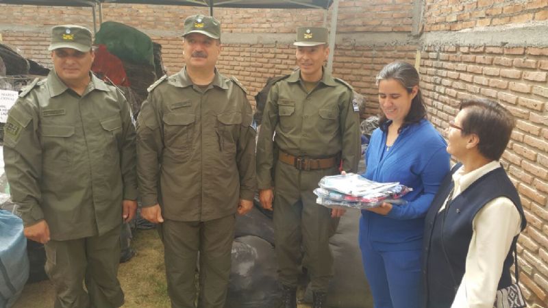 Gendarmería entregó mercadería secuestrada, a instituciones benéficas