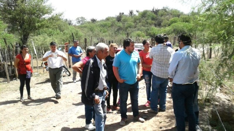 Reclamo vecinal: El juez de Faltas se trasladó con vecinos a La Calera