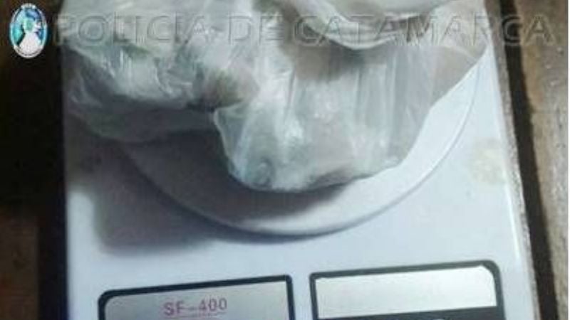 Desbaratan un punto de venta de drogas en Tinogasta