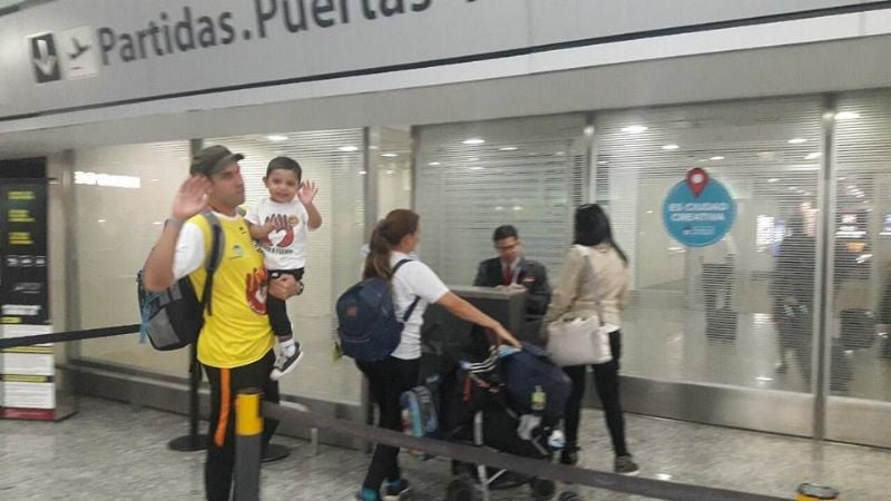 ¡Fuerza pequeño Fermin!