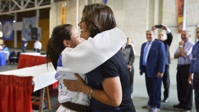La Gobernadora presenció el Torneo Nacional de Judo