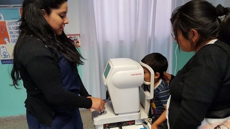 Importante atención ocular en Andalgalá