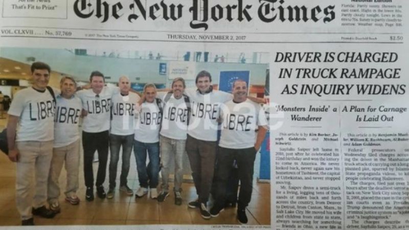 La historia de los argentinos que murieron en el ataque fue tapa del New York Times