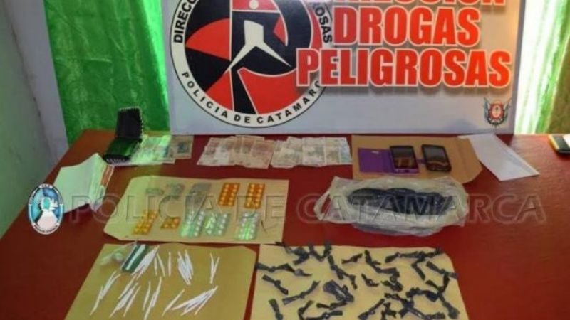 Secuestran cocaína, marihuana, y pastillas en operativo antidrogas