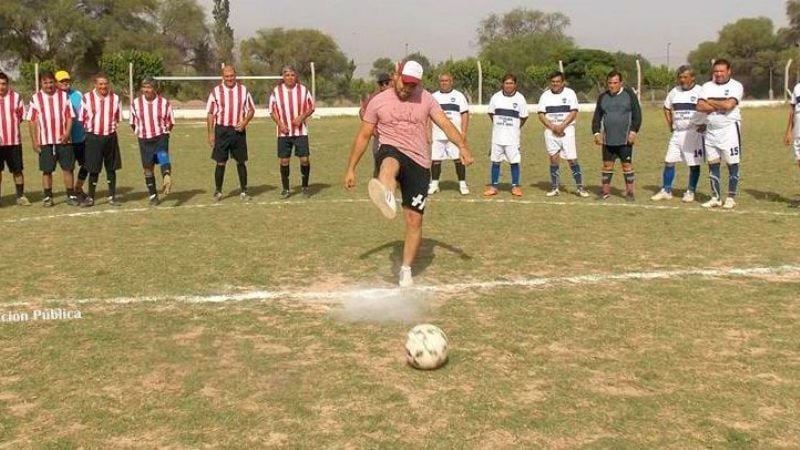 En marcha la Liga Mayor de fútbol, en Tinogasta