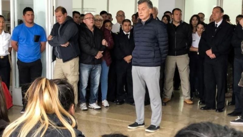 Macri se reunió con familiares de los tripulantes del submarino ARA San Juan