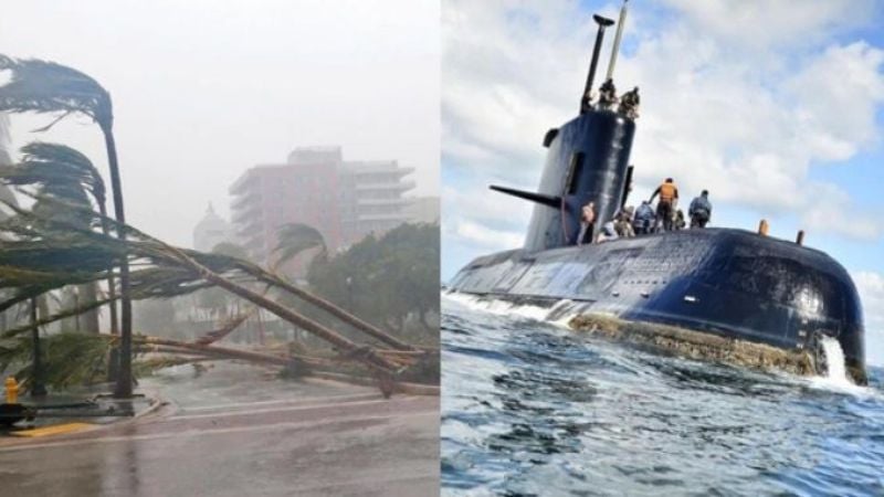 Irma vs. ARA San Juan: del show al desinterés