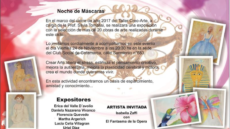 Muestra cierre de ciclo 2017 del Taller Creo-Arte