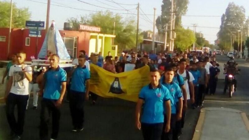 Peregrinación del Servicio Penitenciario a la Gruta