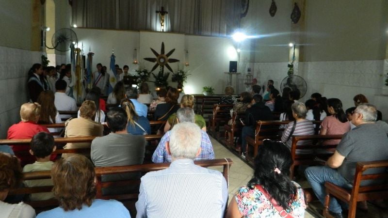Acción de gracias por los 7 años de la Adoración Perpetua en Catamarca