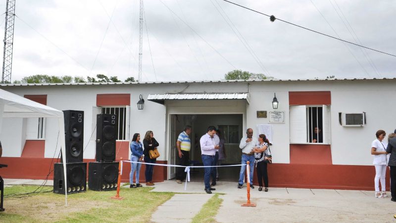 Lucía inauguró la obra del Hospital de Lavalle