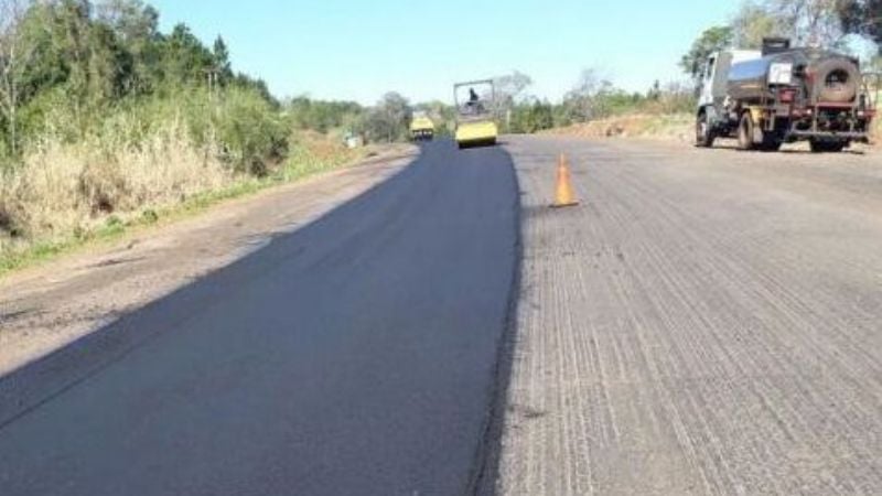 Advierten por reparación de calzada en la Ruta 157