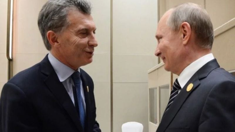 Putin le ofreció a Macri la ayuda de Rusia para encontrar el ARA San Juan