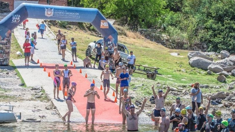 Exitosa 1ra. prueba de Aguas Abiertas en Pirquitas