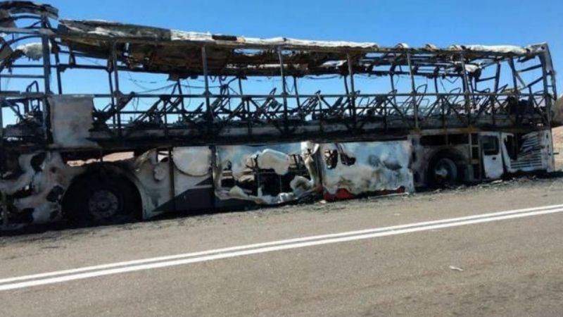 Profesor santamariano viajaba en el colectivo que se incendió en Chile