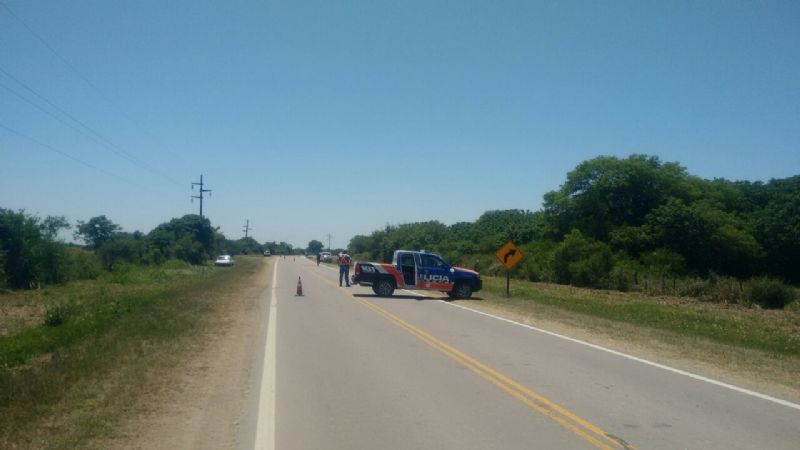 Septuagenario murió tras accidentarse con su moto en la ruta 64