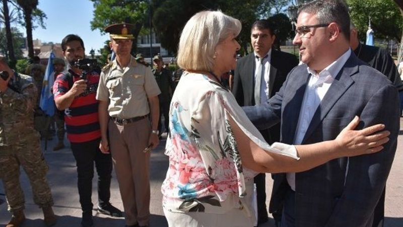 Jalil participó del homenaje a familiares de caídos en Malvinas