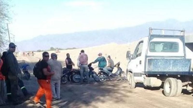 Desocupados vuelven al corte de ruta