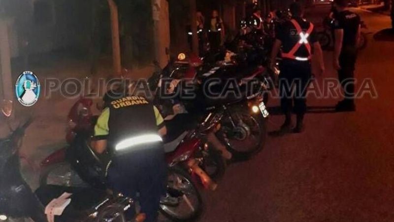 Más de medio centenar de motos secuestradas por infracciones