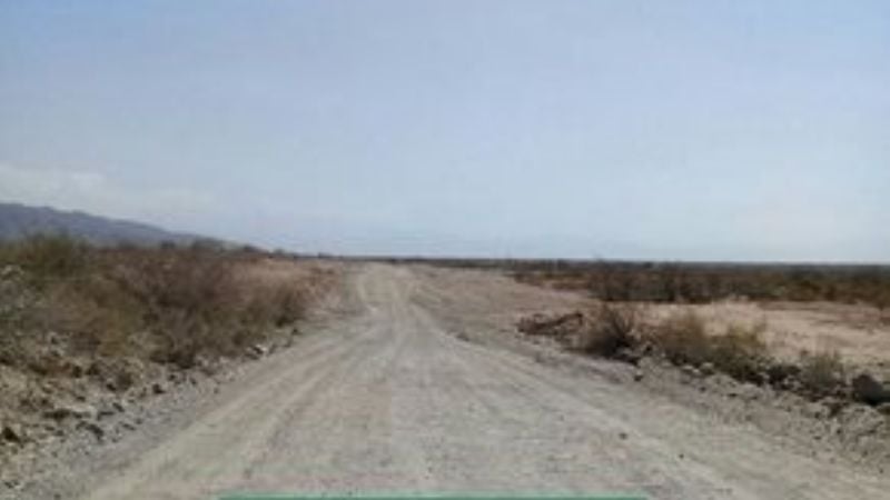 Avances en la obra de la ruta 46